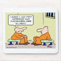fuzz busters prisoner cell mousepad