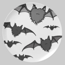 Fuzzy Bats Plate plates