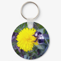 Fuzzy Bee Key Chain keychains