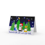 'Fuzzy Carolers' cards