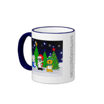 'Fuzzy Carolers' Coffee Mug