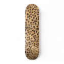 Fuzzy Cheetah Skateboard skateboard
