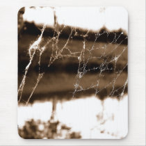 Fuzzy Cobweb Mousepad