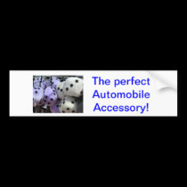 Fuzzy Dice bumper stickers