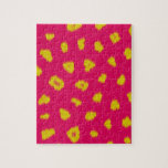 Fuzzy Fluffy Monster Fur Jigsaw Puzzles