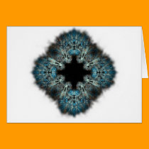 Fuzzy Fractal Art cards