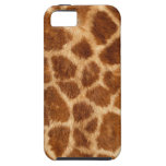 Fuzzy Giraffe Fur Pattern casemate cases