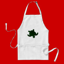 Fuzzy Turtle aprons