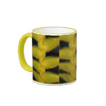 Fuzzy Yellow Heliconia Mug