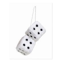 FuzzyDice091209 Postcard