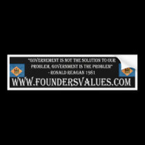 FV Government Solution bumper stickers