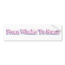 FWTS Bumper Sticker bumper stickers