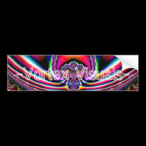 Fygusplus, -Vortex Visuals- bumper stickers