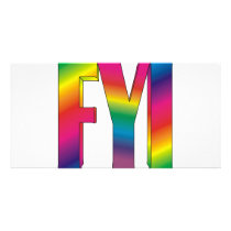 FYI: Customize It! photo cards by LSDmeCom FYI: Customize It! photo cards