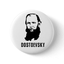 Fyodor Dosoevsky Button