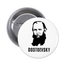 Fyodor Dosoevsky Button