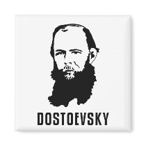Fyodor Dosoevsky Refrigerator Magnets