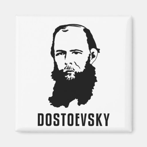 Fyodor Dosoevsky Refrigerator Magnets