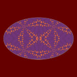 Fyre Trybe Oval Sticker stickers