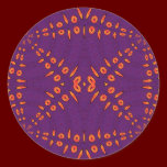 Fyre Trybe Round Sticker stickers