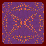 Fyre Trybe Square Sticker stickers