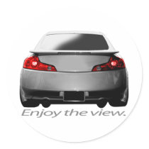 G35 "Enjoy the view." stickers by blodisign G35 "Enjoy the view." stickers