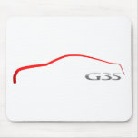 G35 Outline Mouse Pads