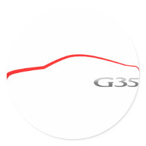 G35 Outline stickers