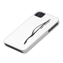 G37 Coupe Black Silhouette Logo Iphone 4 Case-mate Cases