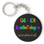G6-C8 Handbell Ringers Key Chains