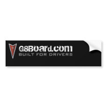 G8Board.com Pontiac Logo bumper stickers by stevenoone G8Board.com Pontiac Logo bumper stickers