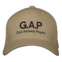 G.A.P Hat embroidered hats