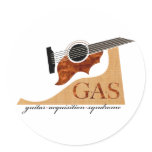 G.A.S. Acoustic Guitar Sticker