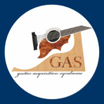 G.A.S. Acoustic Guitar stickers