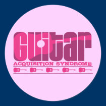 G.A.S. Acoustic Pink stickers