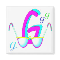 G - Alphabet Magnet by elenaind G - Alphabet Magnet