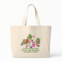 G. B. Shaw Vegetarian Quote Tote Bags