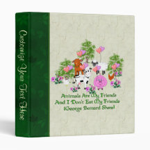 G. B. Shaw Vegetarian Quote Binder