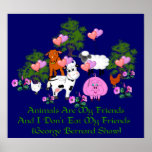 G. B. Shaw Vegetarian Quote Print