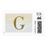 G Classic Wedding Monogram Stamps
