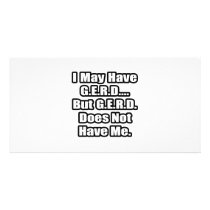 G.E.R.D. Fighting Quote Personalized Photo Card