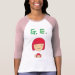Ladies 3/4 Sleeve Raglan (Fitted)