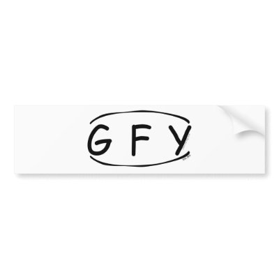 Gfy Sticker