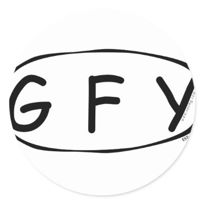 gfy sticker