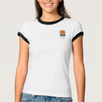 G for Gerberas Flower Monogram t-shirts
