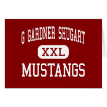 G Gardner Shugart - Mustangs - Temple Hills Cards