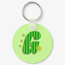 G green monogram keychains by DonnaGrayson G green monogram keychains