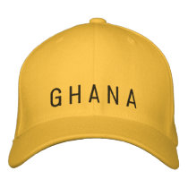 G H A N A HAT embroidered hats by African_Urban G H A N A HAT embroidered hats