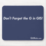 G In GIS Mousepad mousepads