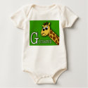 G is for Giraffe t-shirts